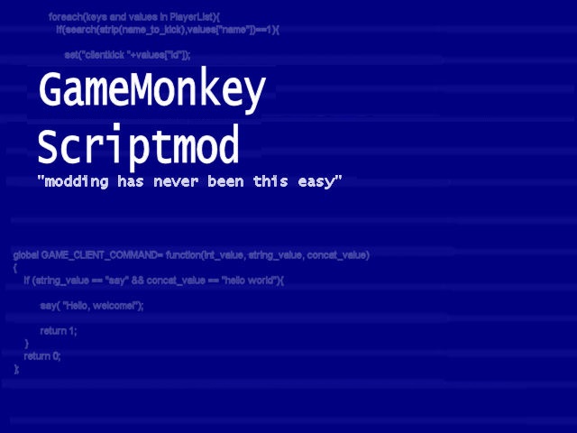 Read more about the article GameMonkey ScriptMod